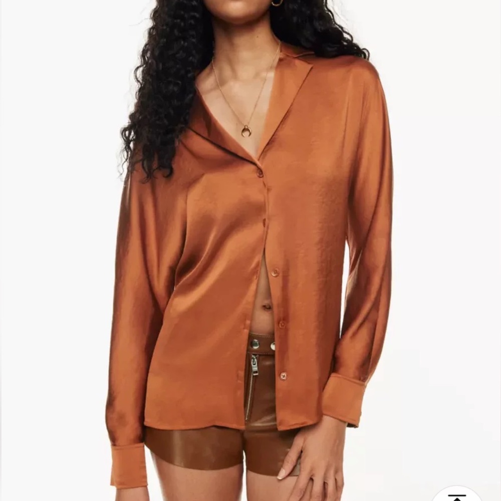 Wilfred Freeform satin Shirt